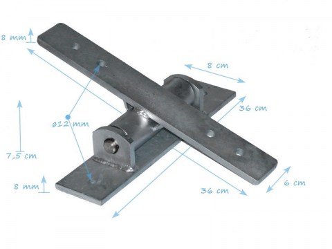 see saw bearing galvanized Commercial Seesaw Hinge home playground use for seesaw swing seat kids